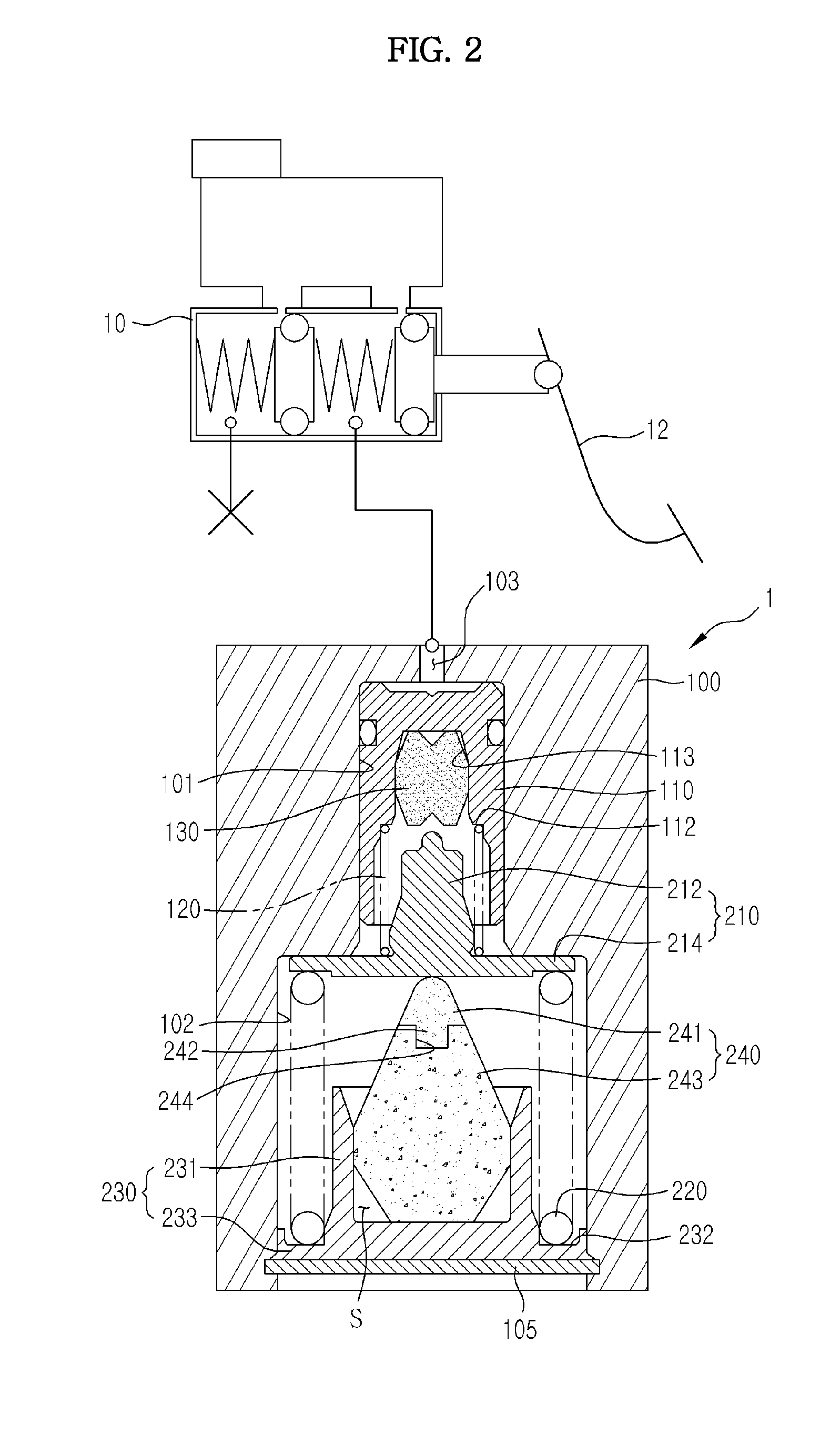 Pedal simulator for active brake system