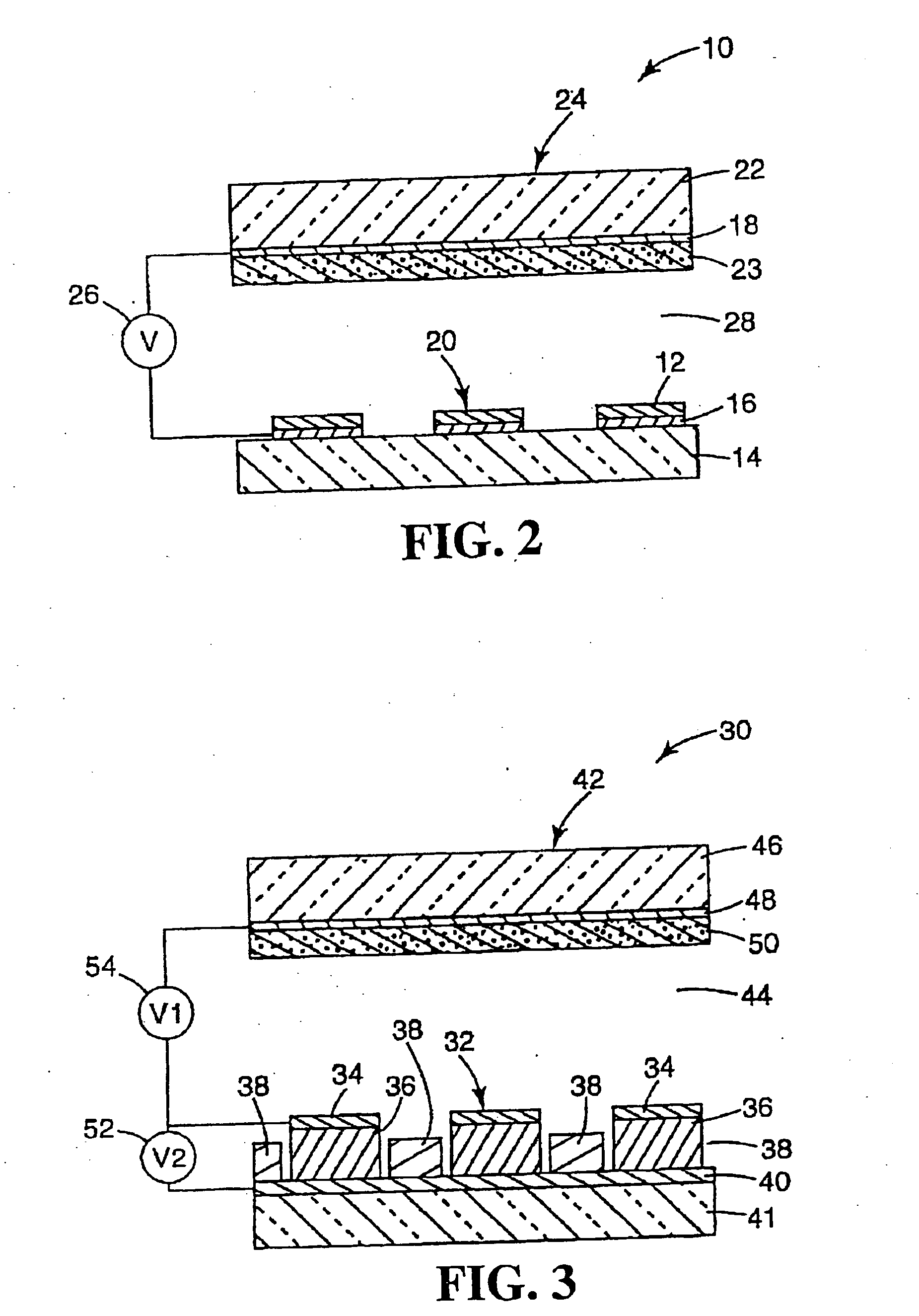 Barrier metal layer for a carbon nanotube flat panel display