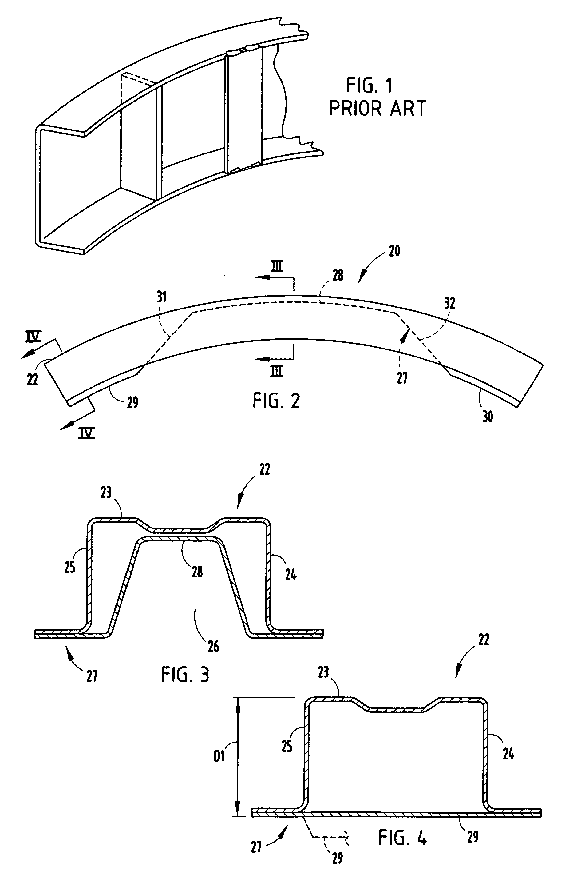 Vehicle bumper beam