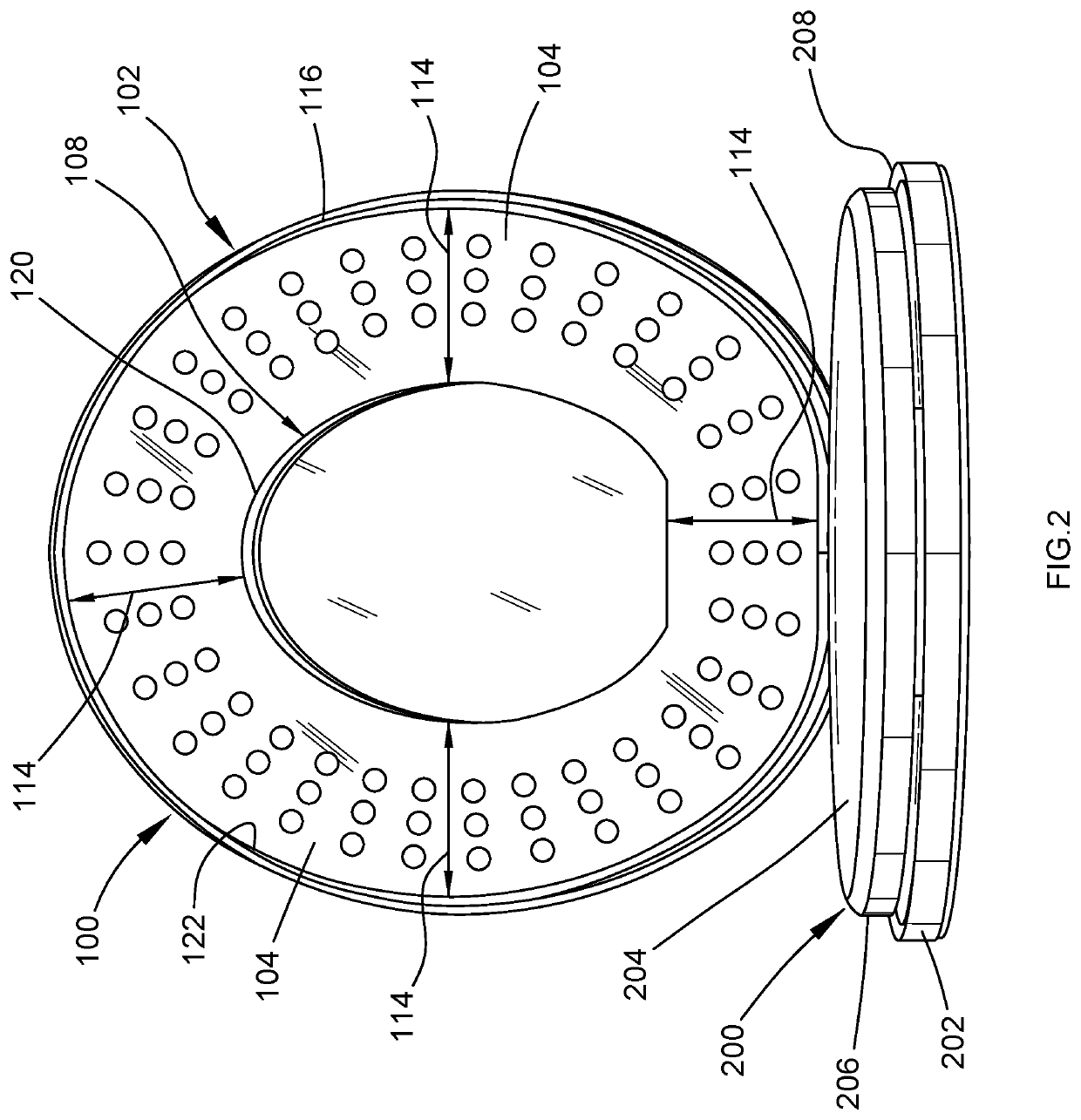 Toilet seat cover for automatic cleaning