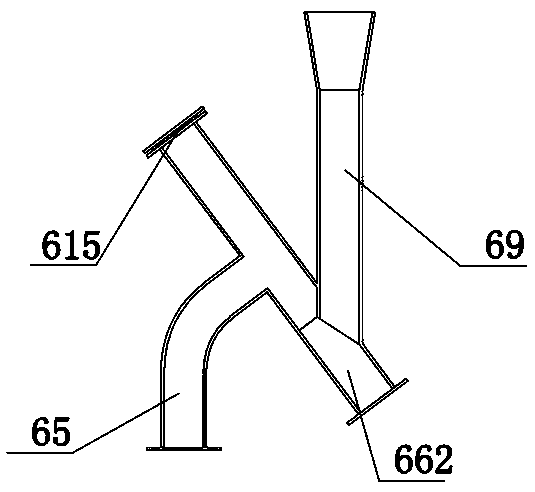 Novel fluidized bed smoke furnace