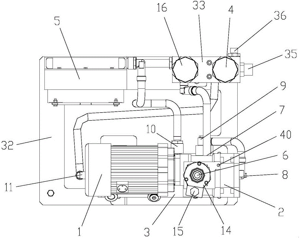 Air compressor for new energy vehicle