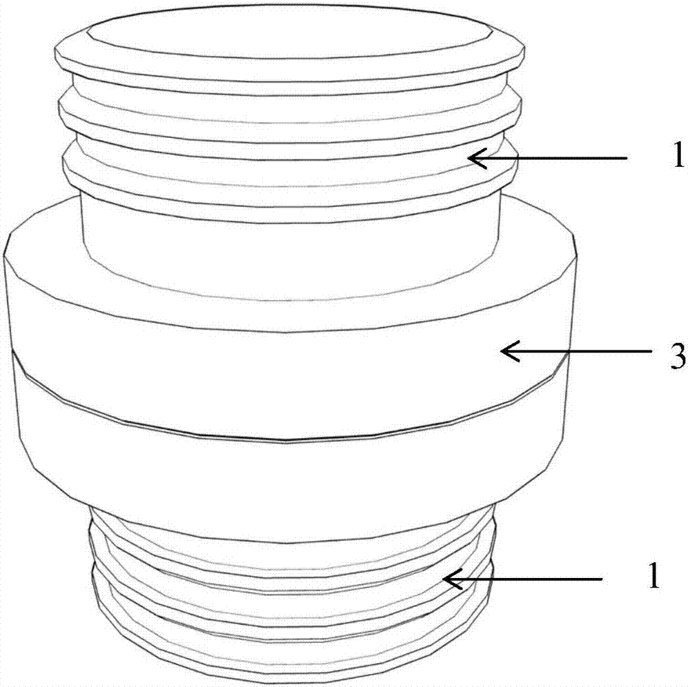 Magnetic connecting device for pipeline