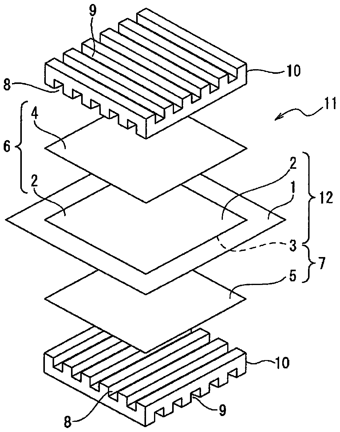 Electrode catalyst layer and solid polymer fuel cell