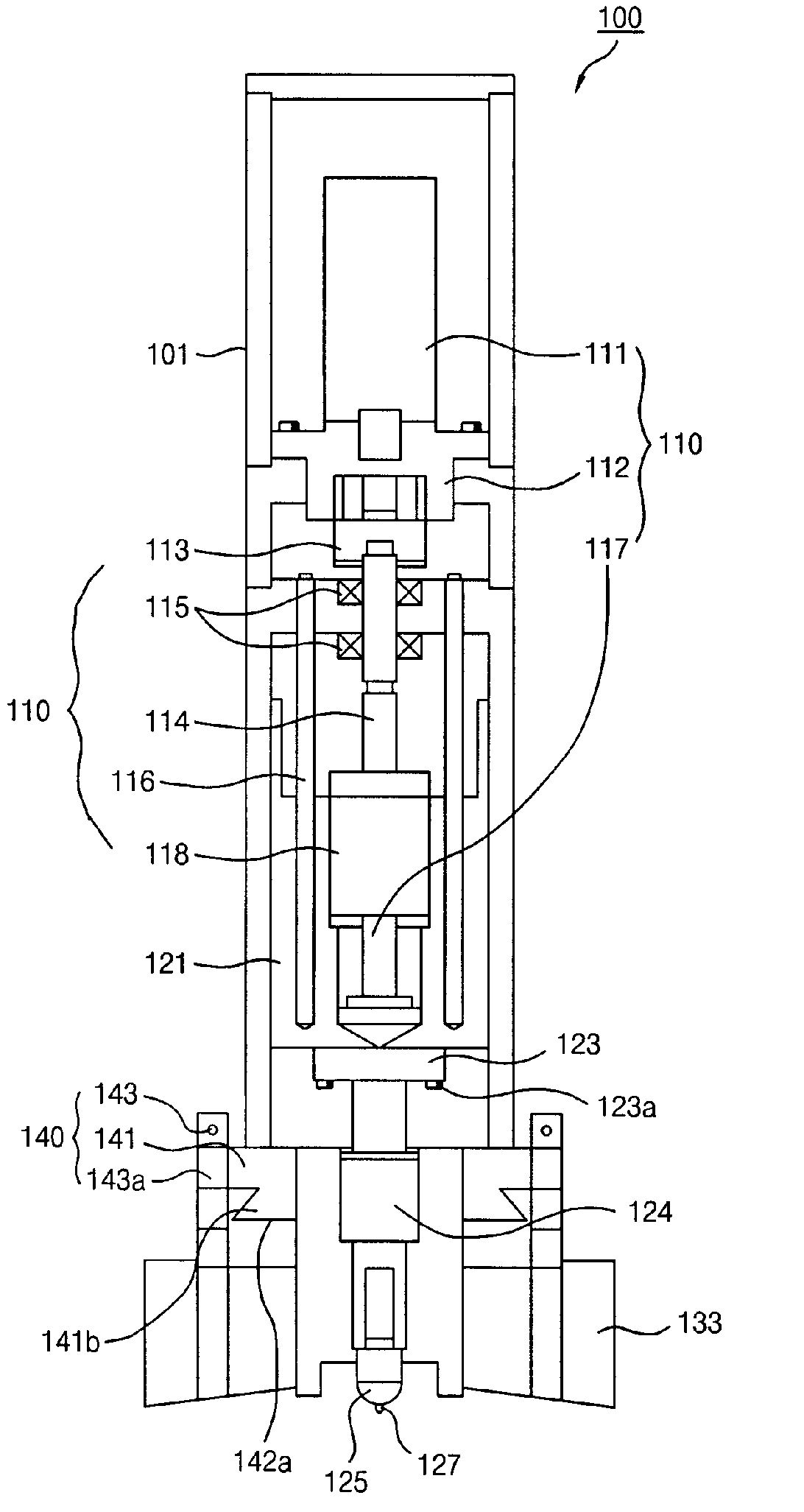 Evaluating method of the fracture toughness using the continuous indentation method