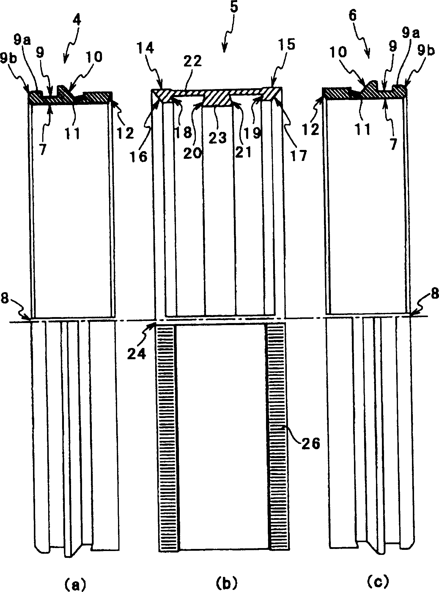 Tubular pipe fastener