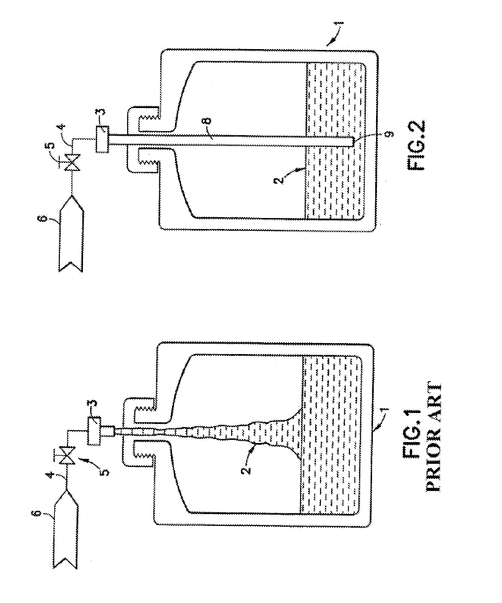 Apparatus and method for minimizing the generation of particles in ultrapure liquids