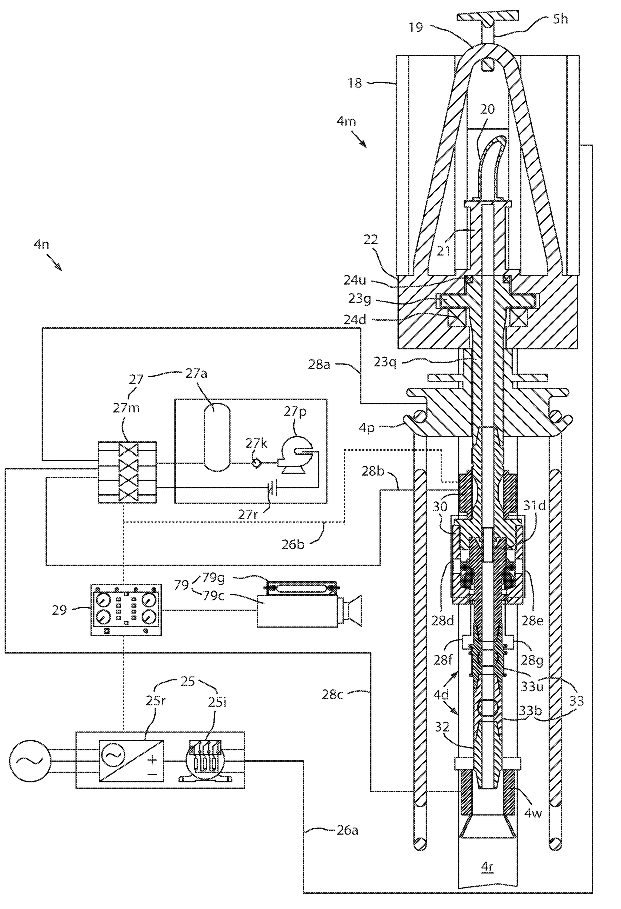 Modular connection system for top drive