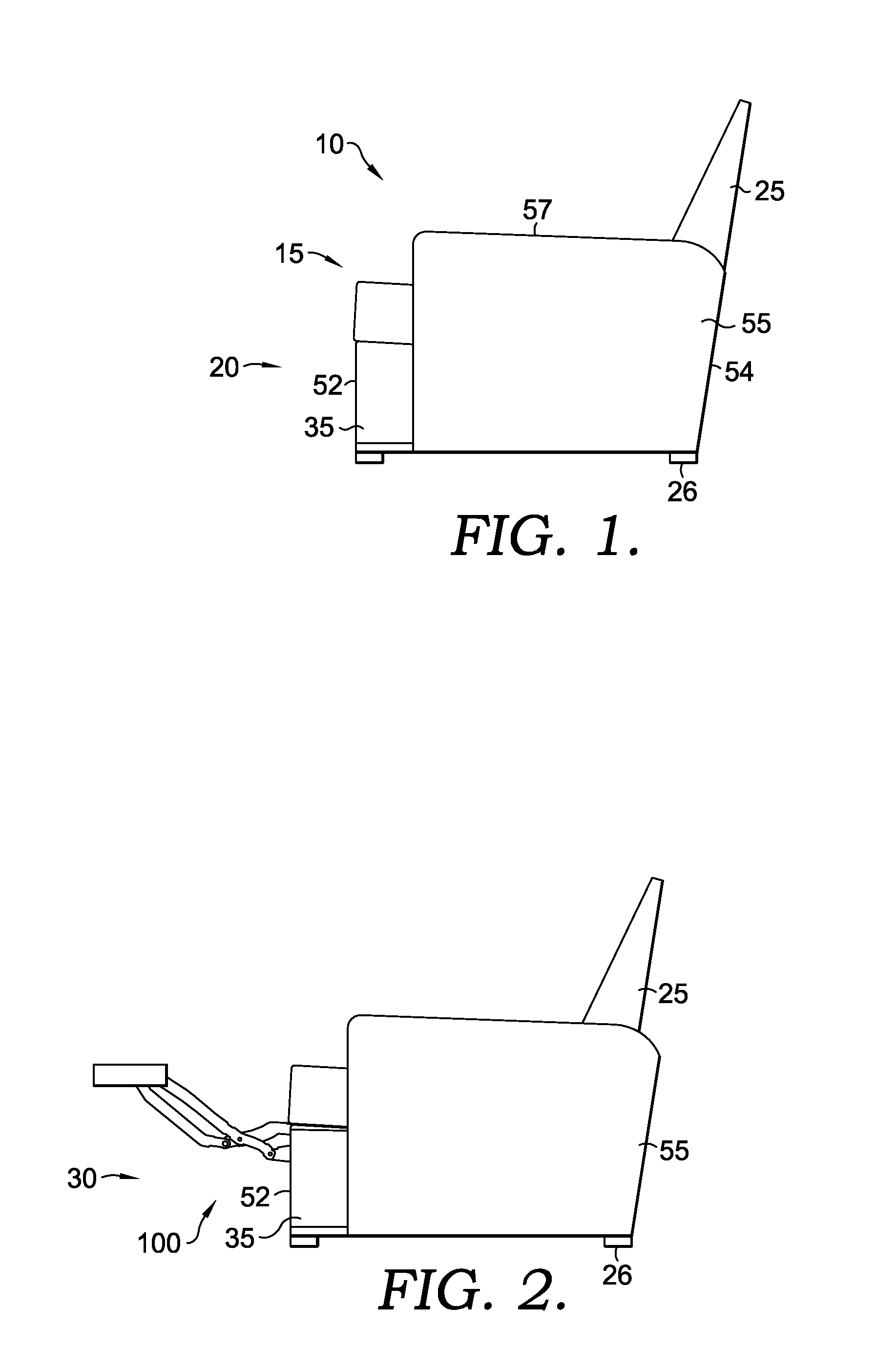 Linkage mechanism for a dual-motor lifting recliner