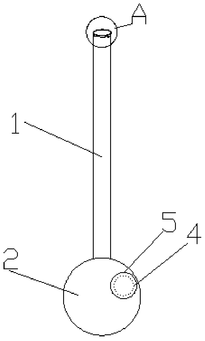 Device convenient for carrying and eating of honey