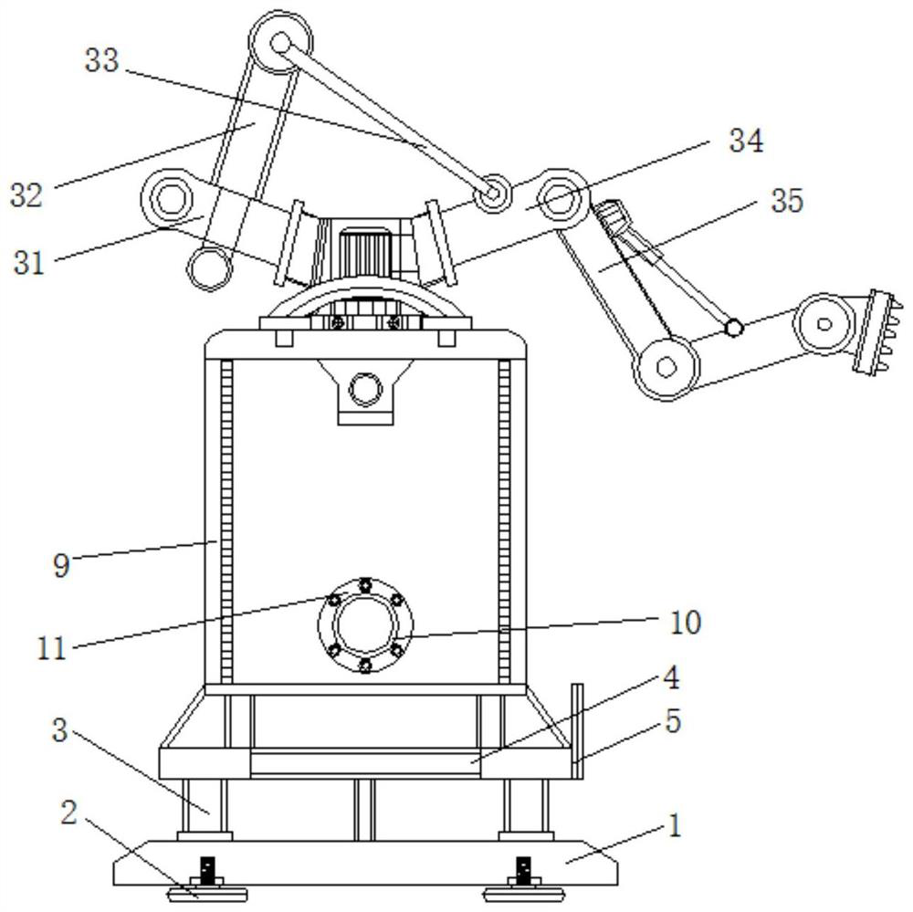 A ceramic powder feeding device with anti-clogging effect for capacitor production