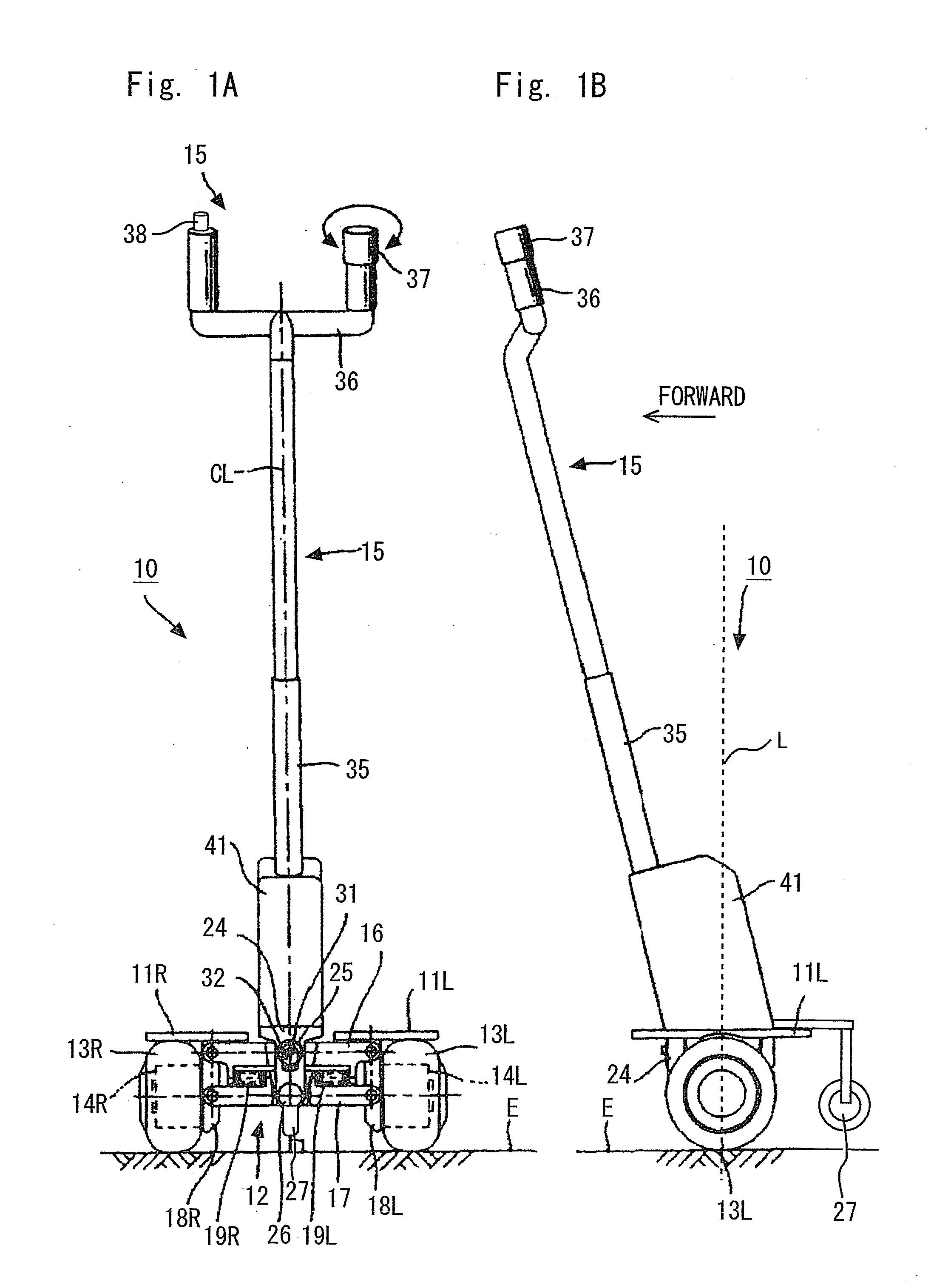 Traveling device and its control method