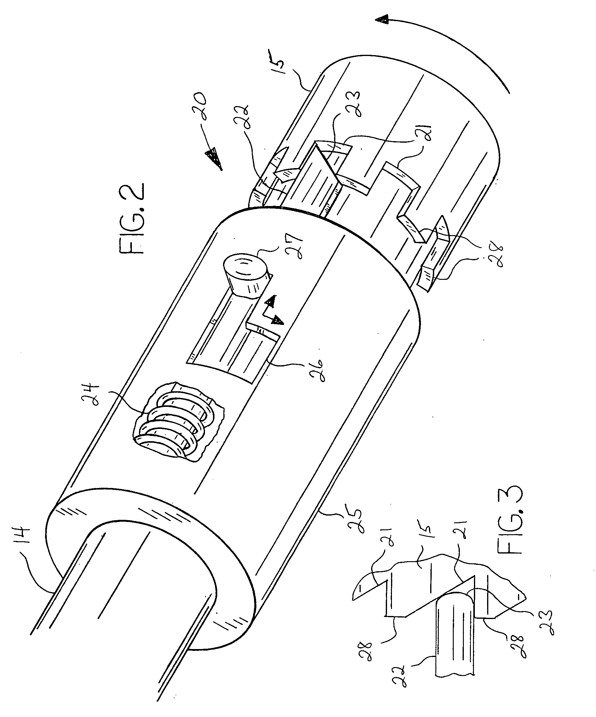 Bone distraction device having a quick release disengagement mechanism