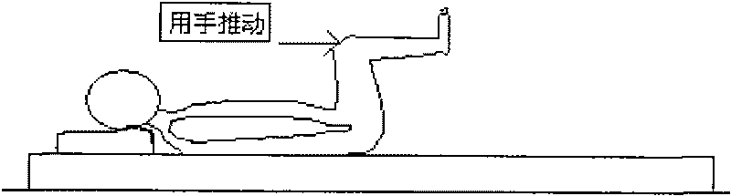 Method for finding out mattress with proper hardness and pillow with proper height by comparing muscle strength