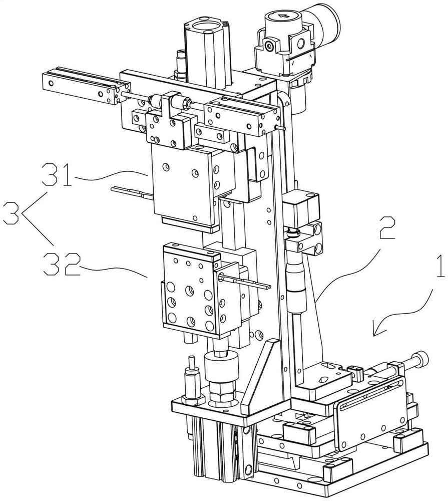 Flattening and hot pressing mechanism