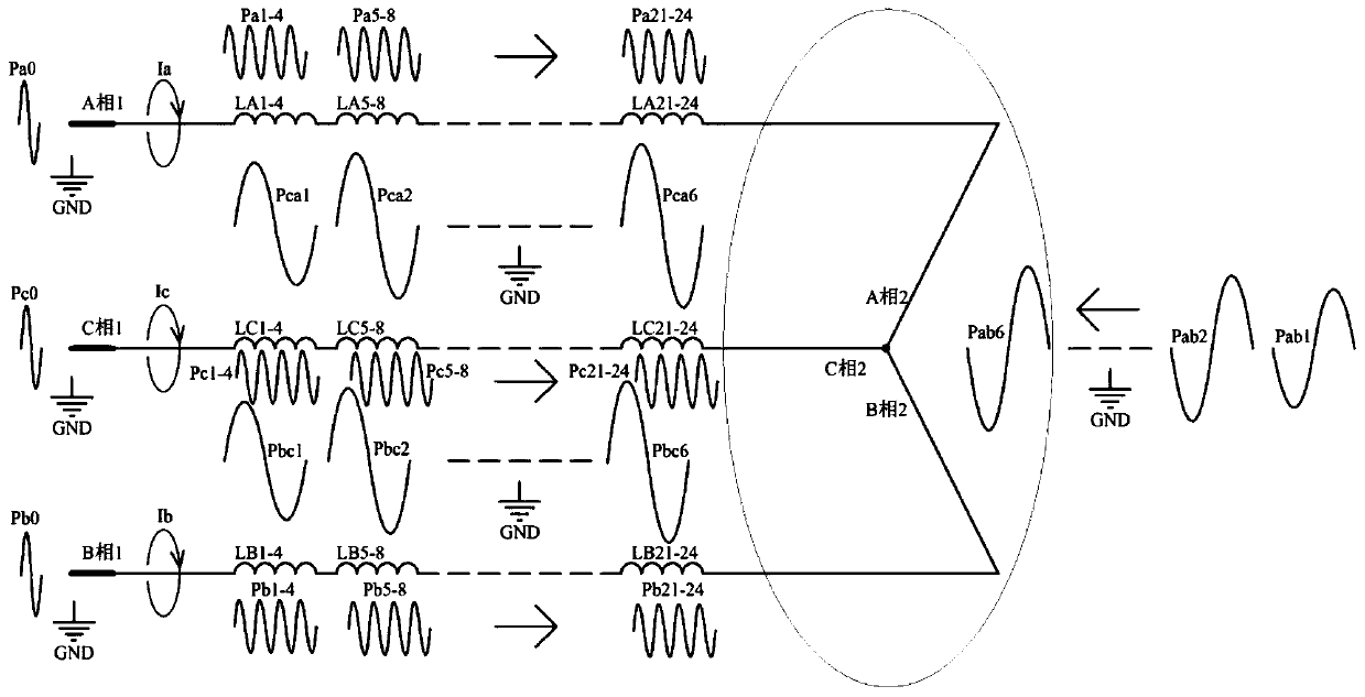 Device and method for detection of inter-turn state of large motor stator winding