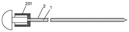 a percutaneous nephroscope