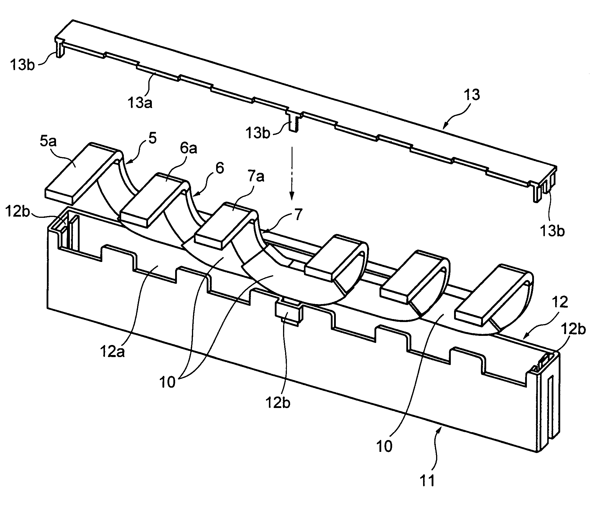 Electronic device terminal connector