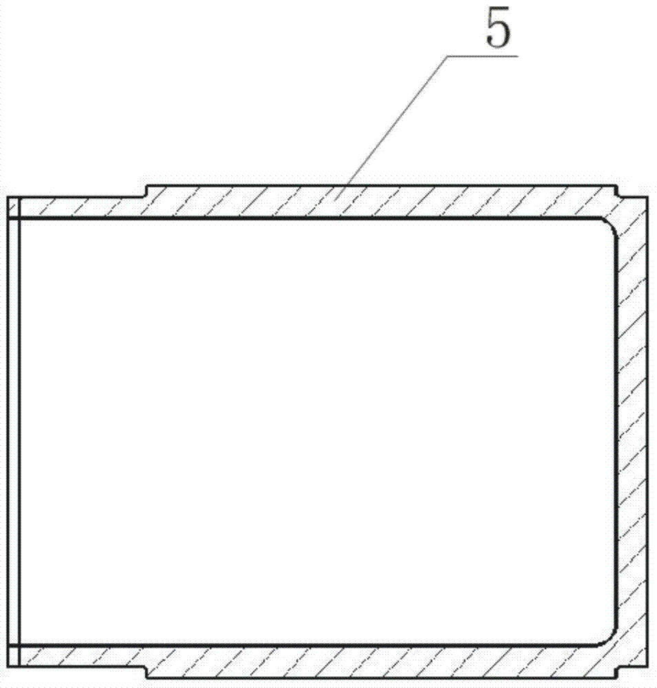 Machining clamp for outer wall of blind-hole thin-wall sleeve part and using method thereof