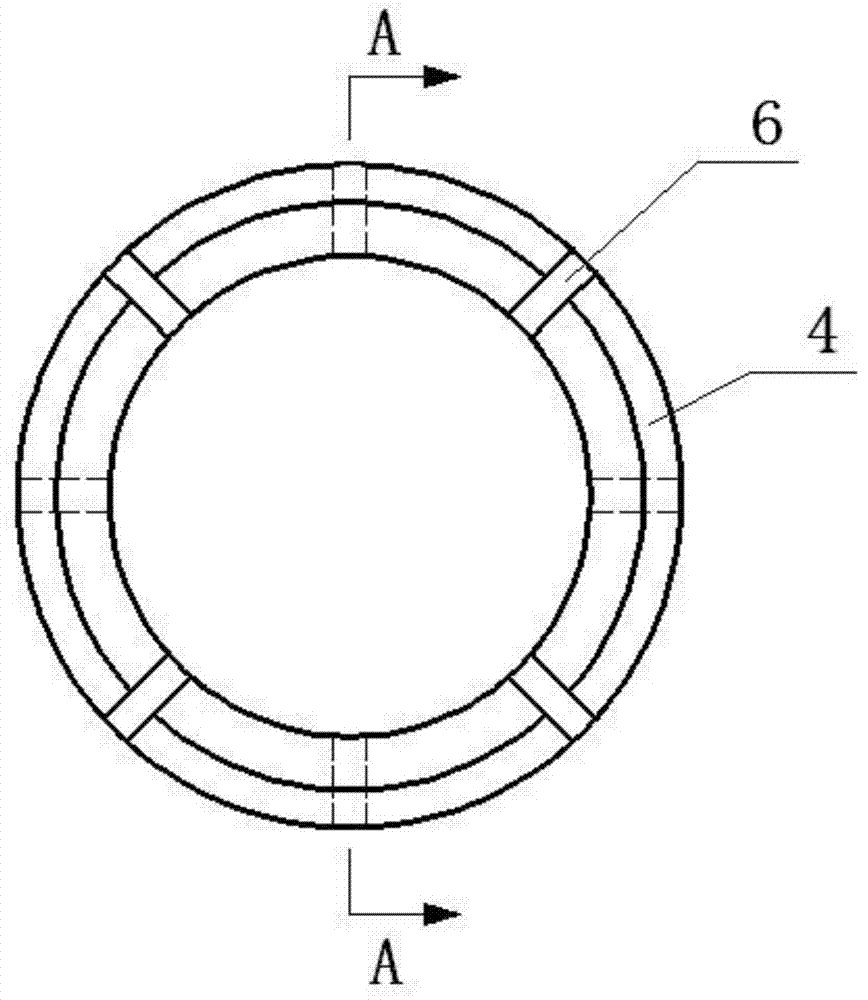 Machining clamp for outer wall of blind-hole thin-wall sleeve part and using method thereof