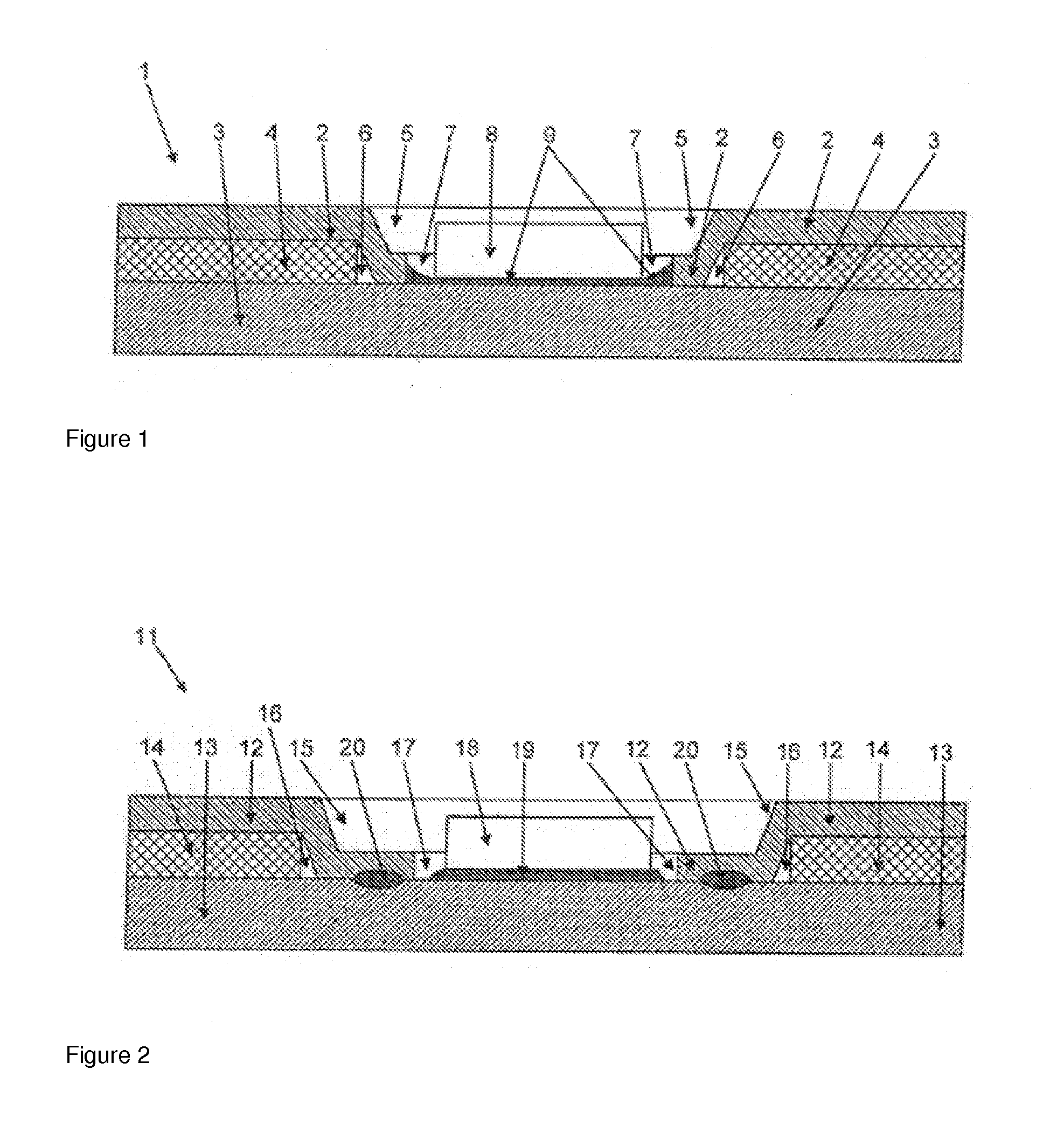 Laminate with integrated electronic component