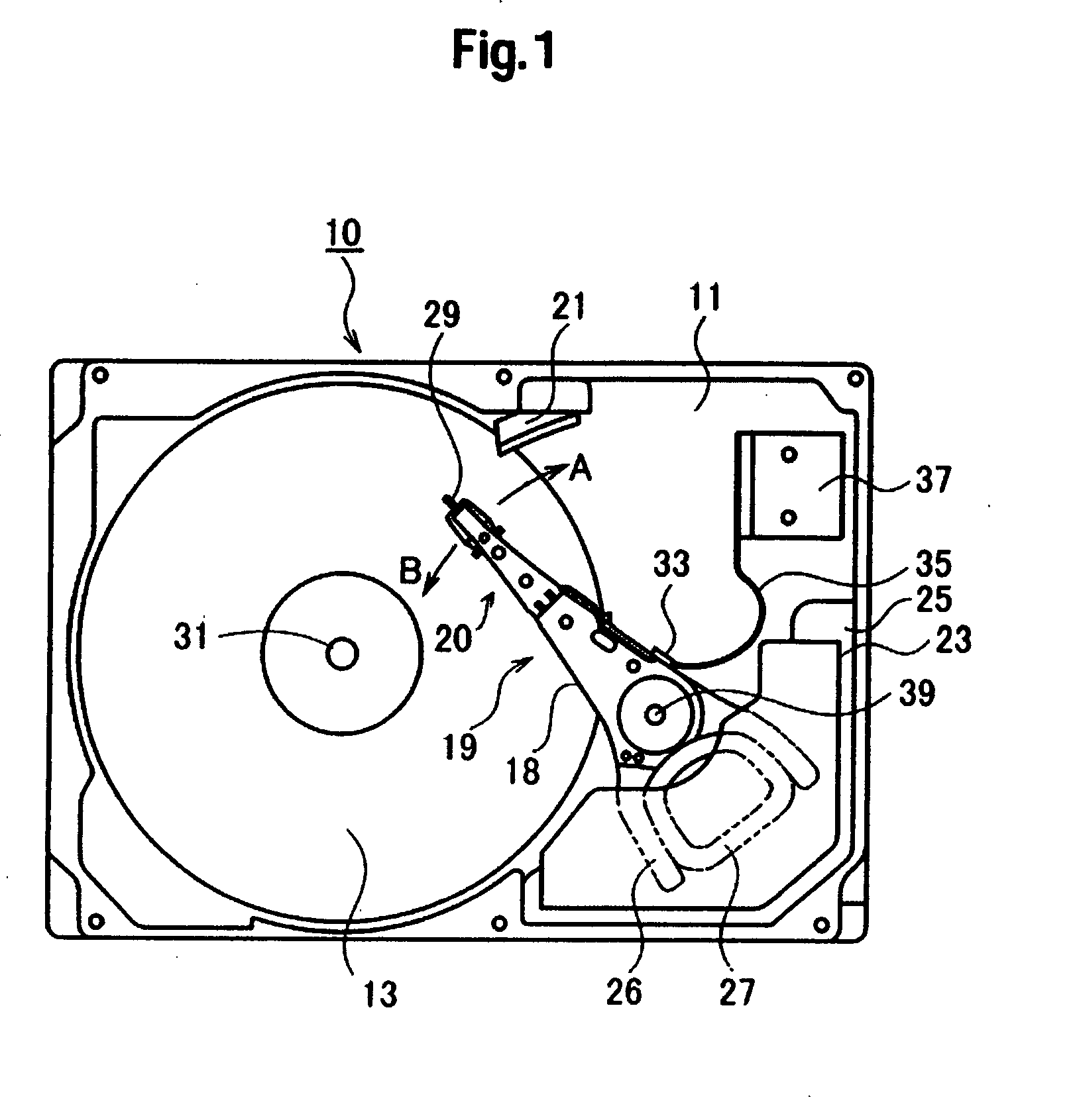 Magnetic disk drive and suspension assembly adopted therein