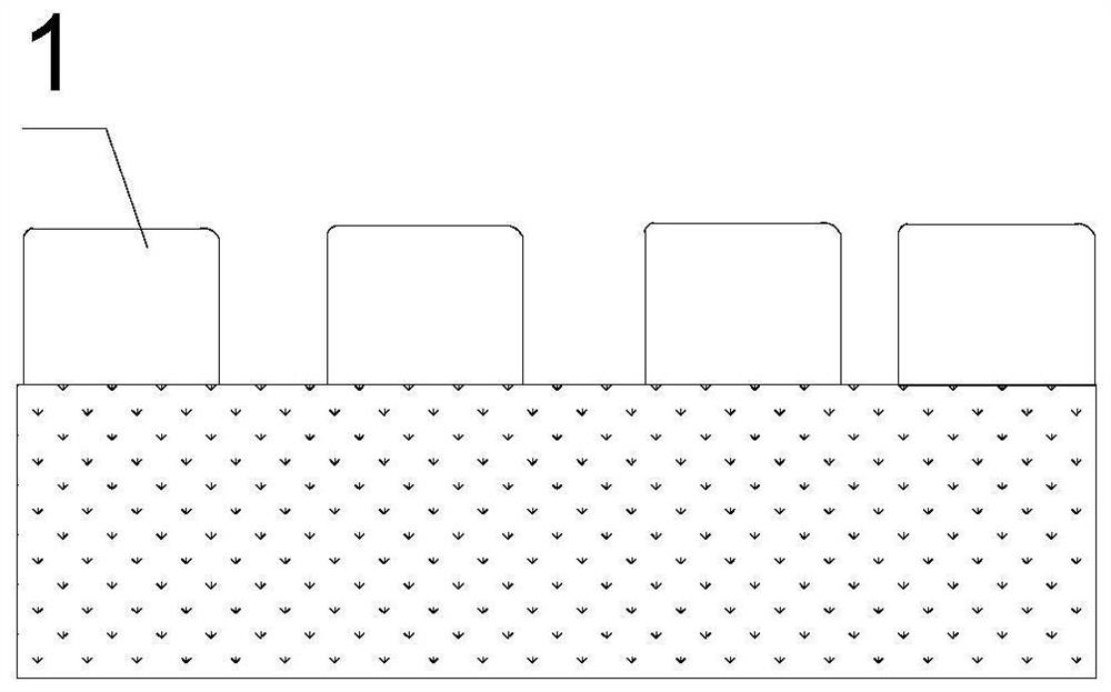 Die-cut tab cylindrical battery and manufacturing process thereof