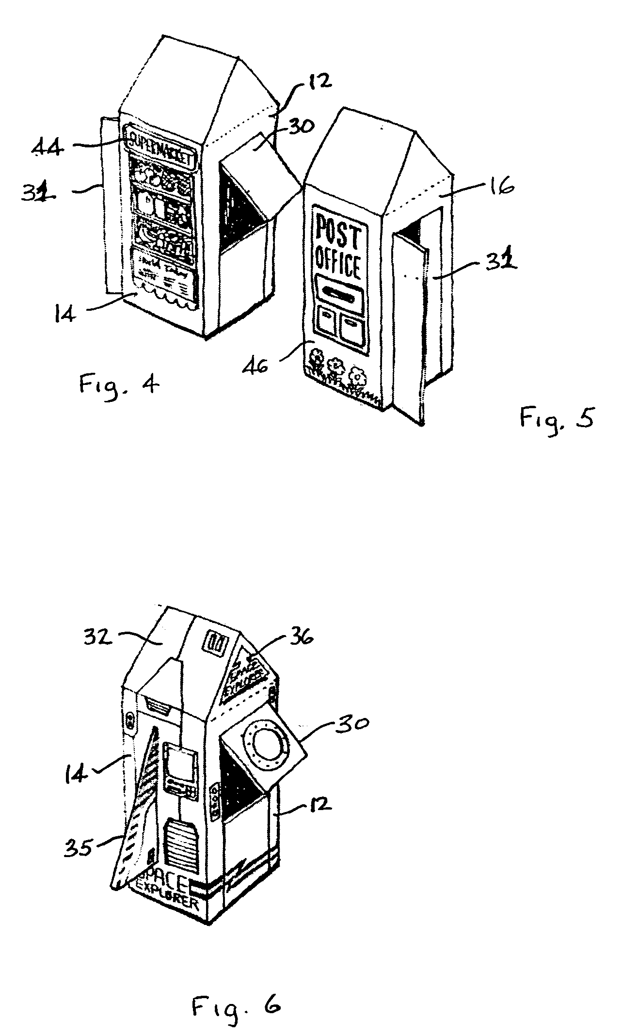 Play box with multiple configuration capability