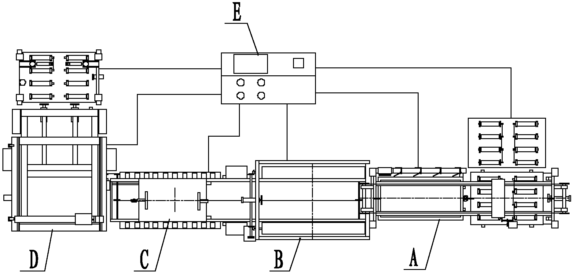 Plate edge cutting machine