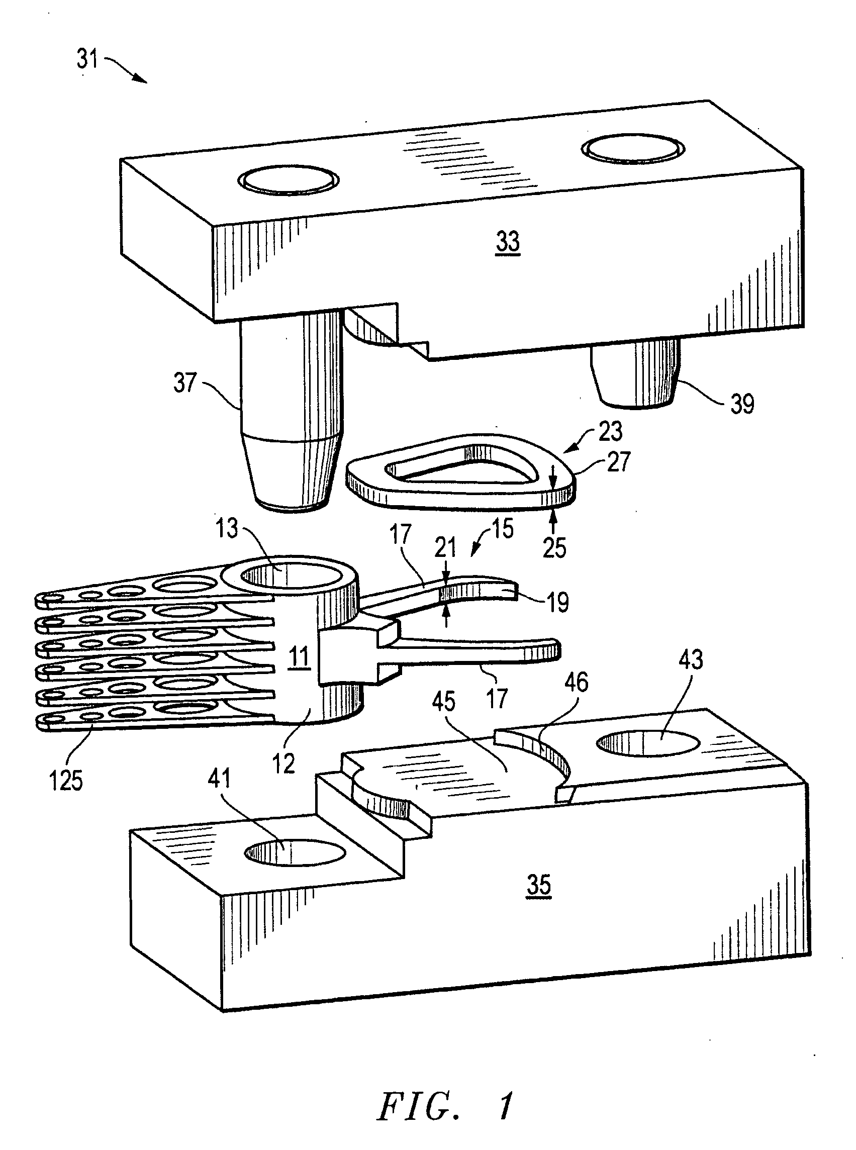 System, method, and appartus for deforming and potting coil for disk drive voice coil motor