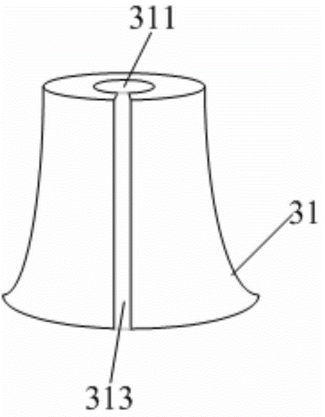 Probe and testing device