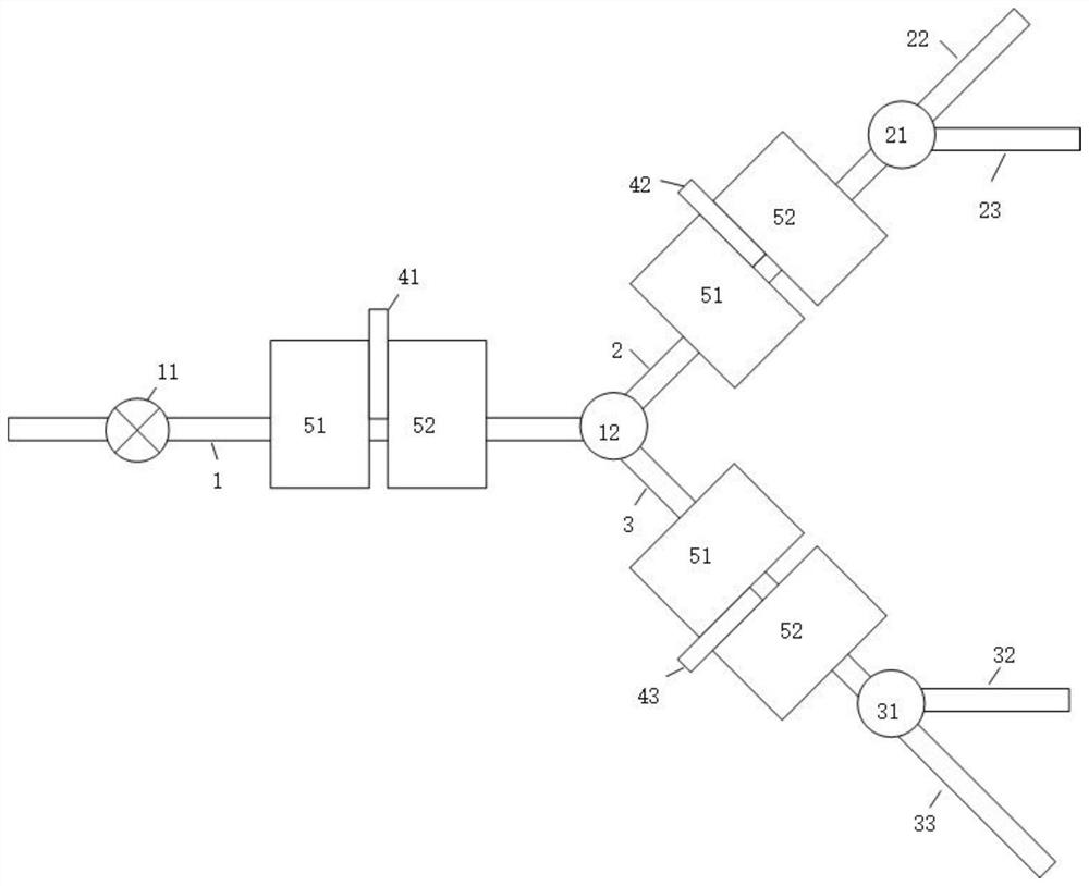 Continuous volume reduction system for solid radioactive waste of underground nuclear power station and use method of continuous volume reduction system