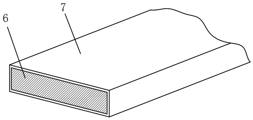 Rack rail bullet train floor lightweight design method on basis of bionic design