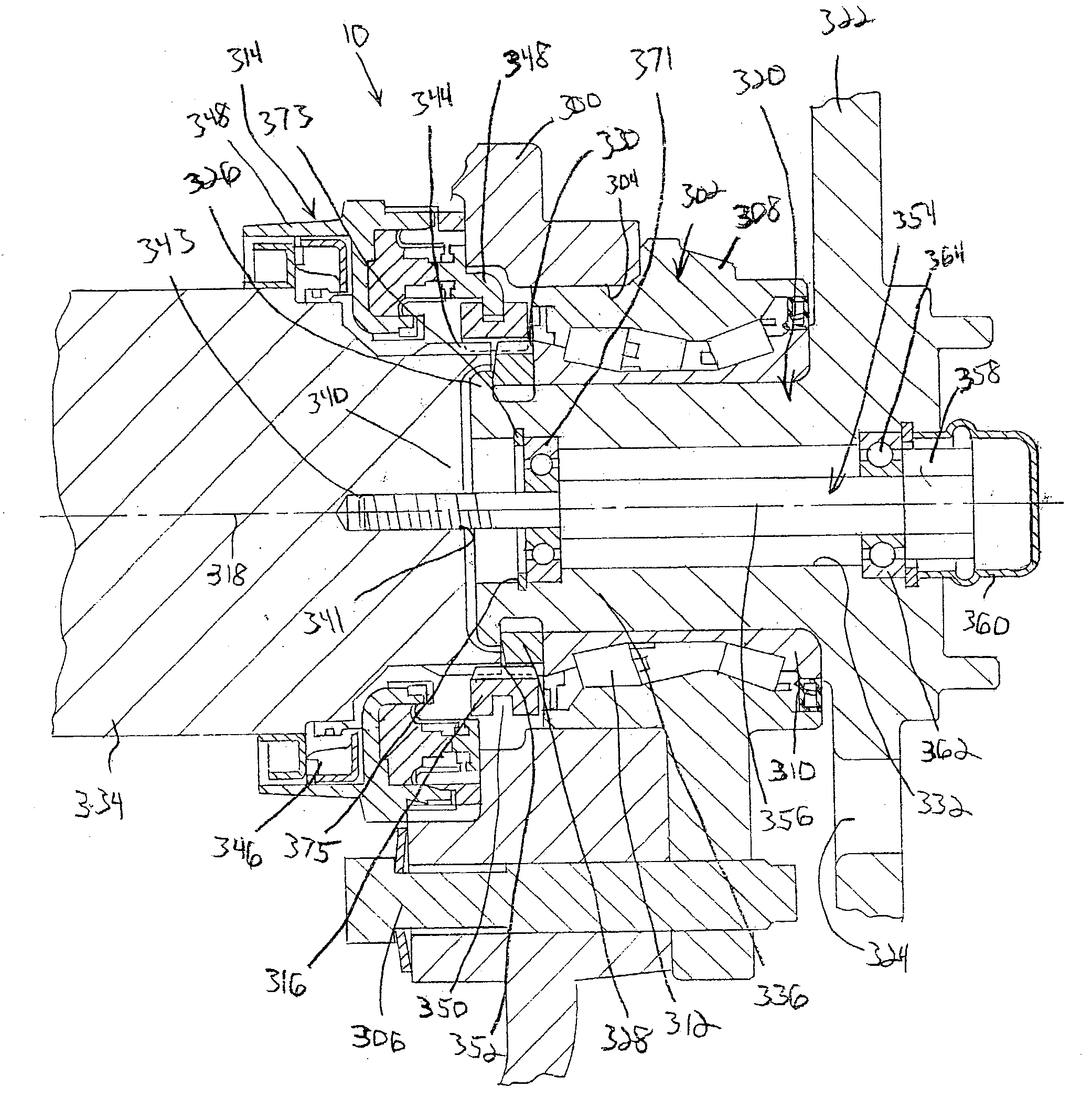 Wheel end system