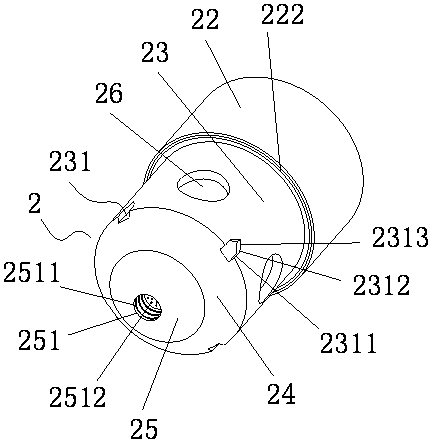 Water pressure one-way control valve and valve core processing device thereof