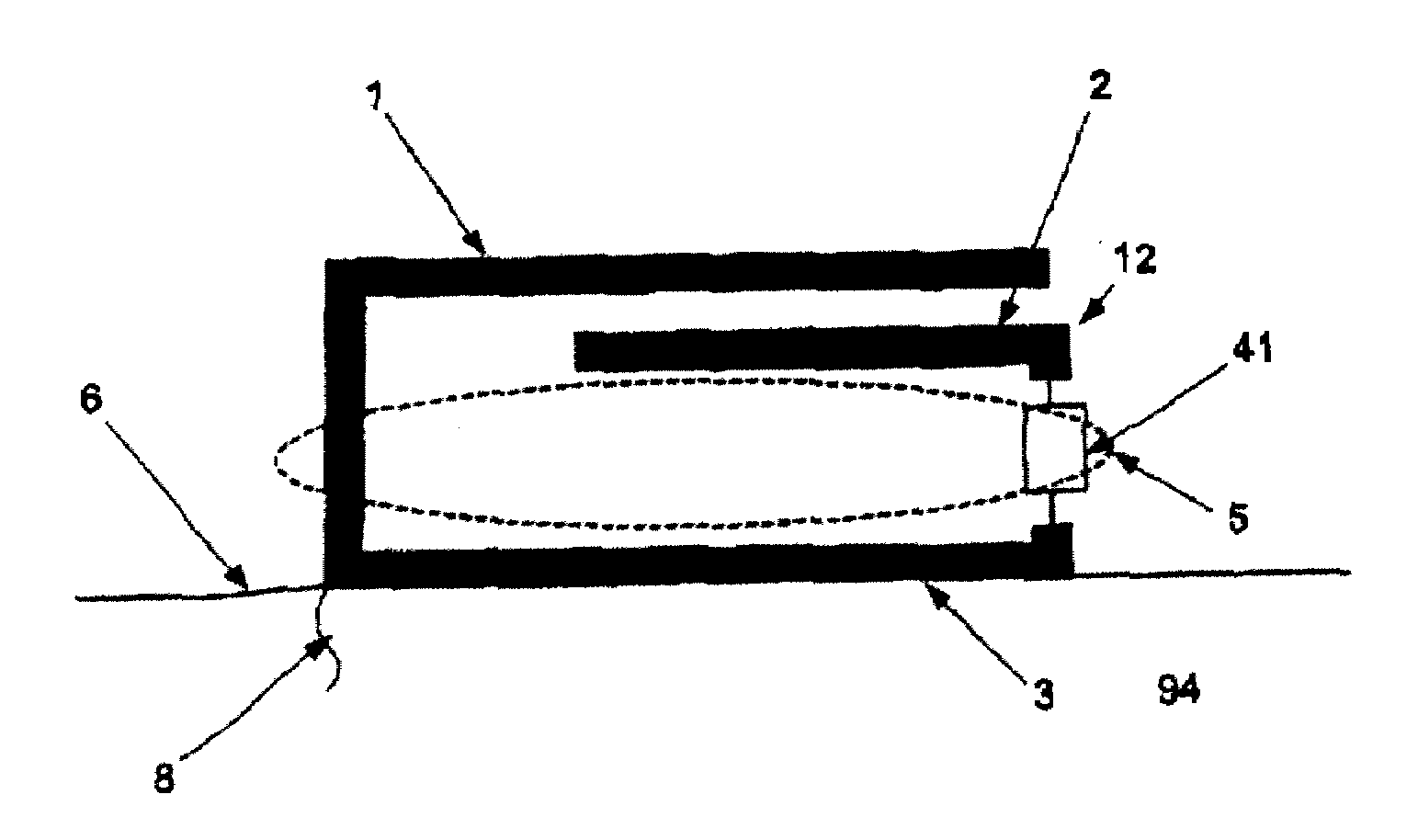 Antenna configured for low frequency applications