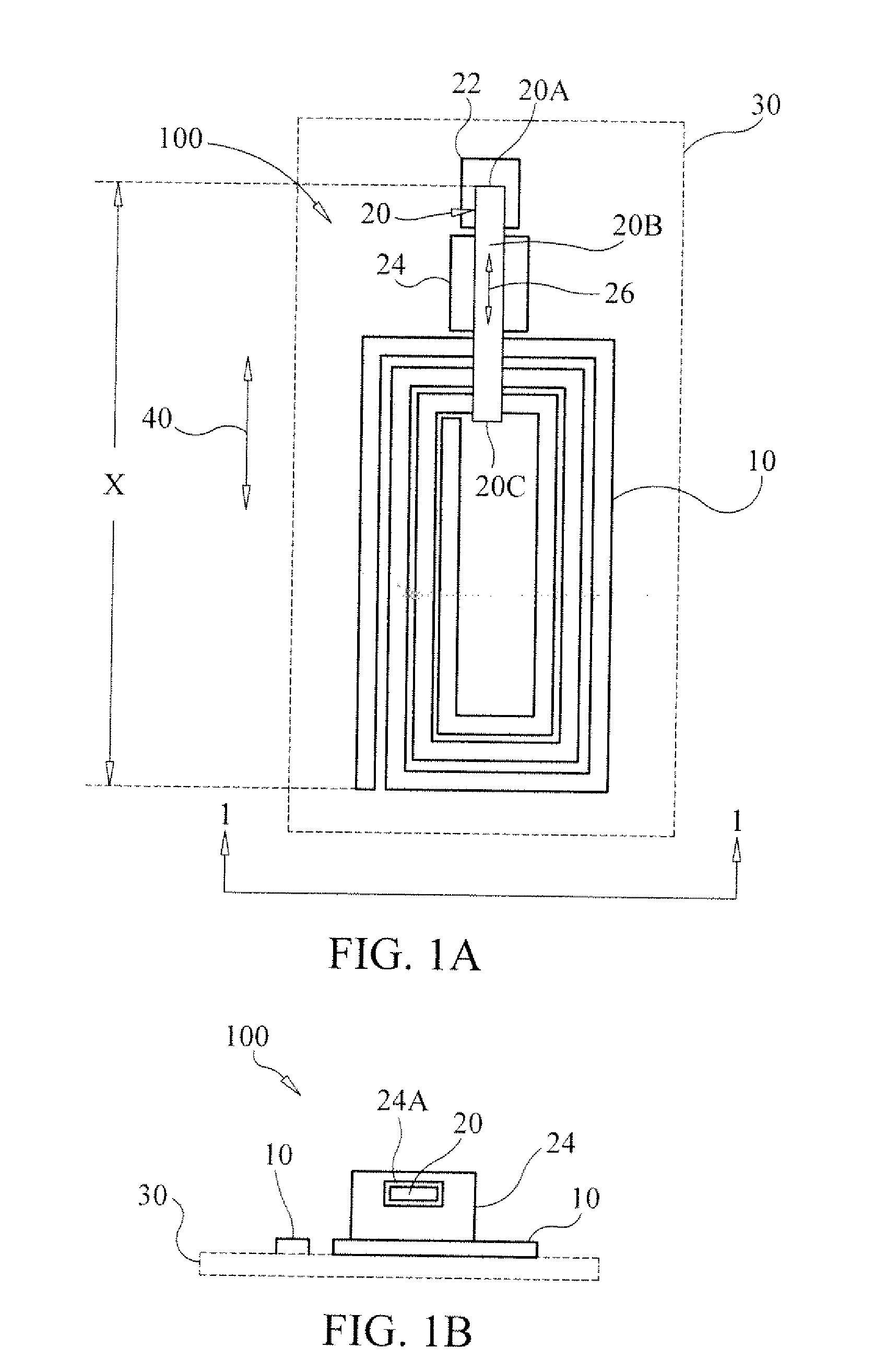 Wireless Open-Circuit In-Plane Strain and Displacement Sensor Requiring No Electrical Connections