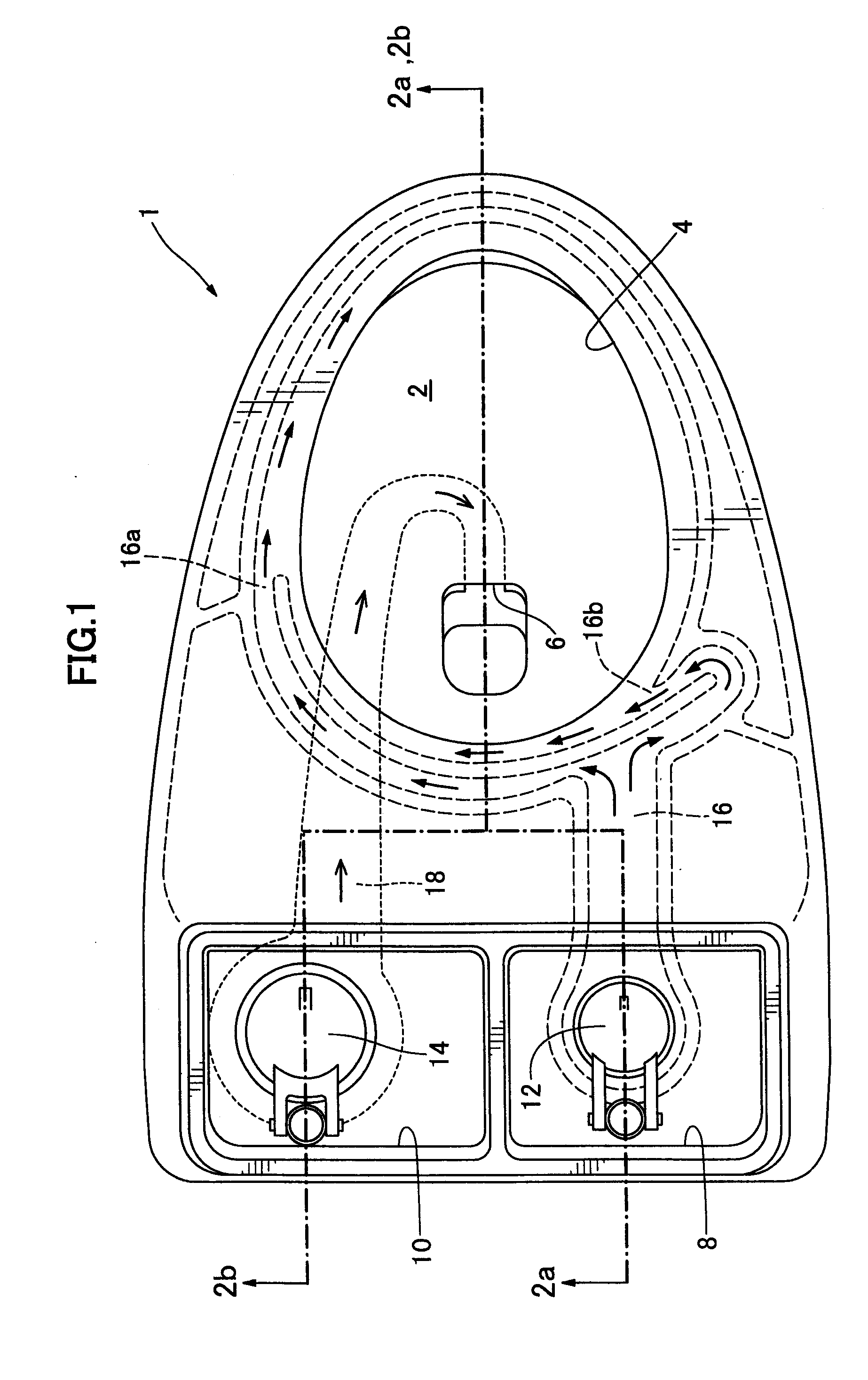 Flush toilet