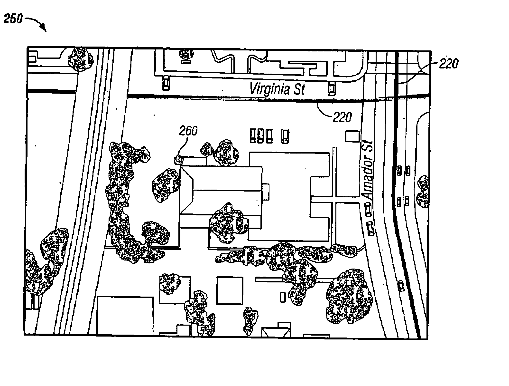 System and method of geospatially mapping topological regions and displaying their attributes