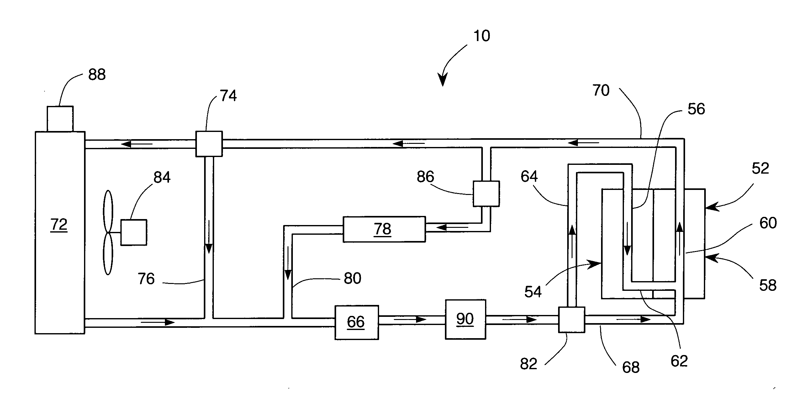 Engine cooling system with overload handling capability