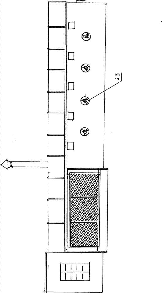 Central heating automatic temperature regulating system for henhouses