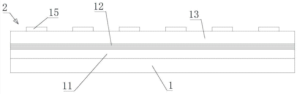 Flip-chip high-voltage LED chip and preparation method thereof