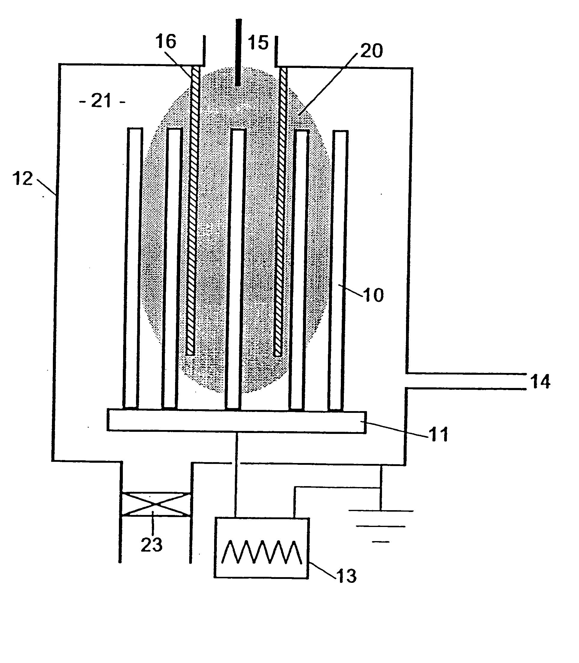 Method and device for vacuum-coating a substrate