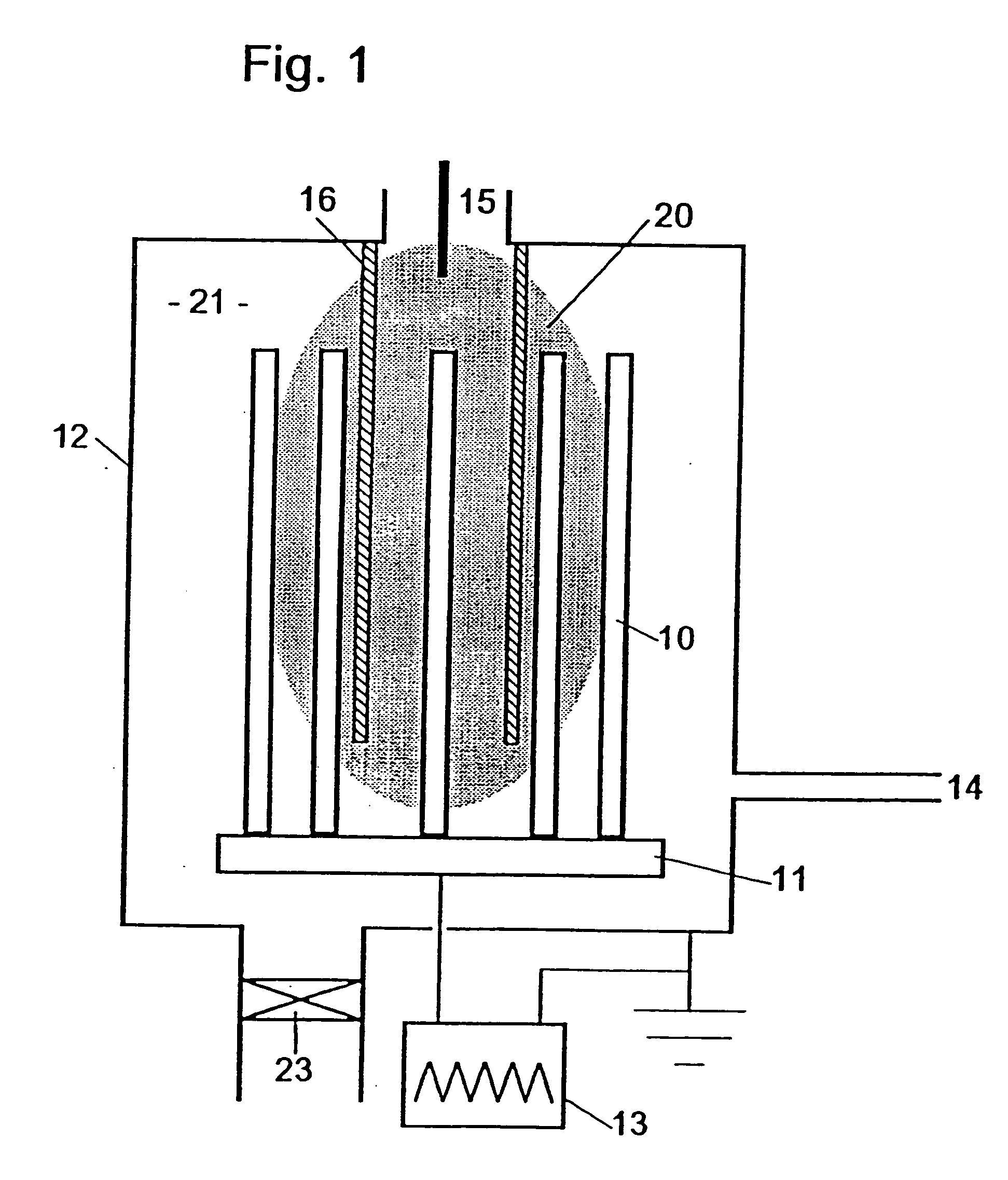 Method and device for vacuum-coating a substrate