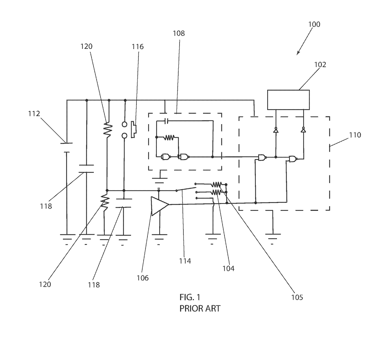 Electrochromic device adapted for heating to prevent fogging