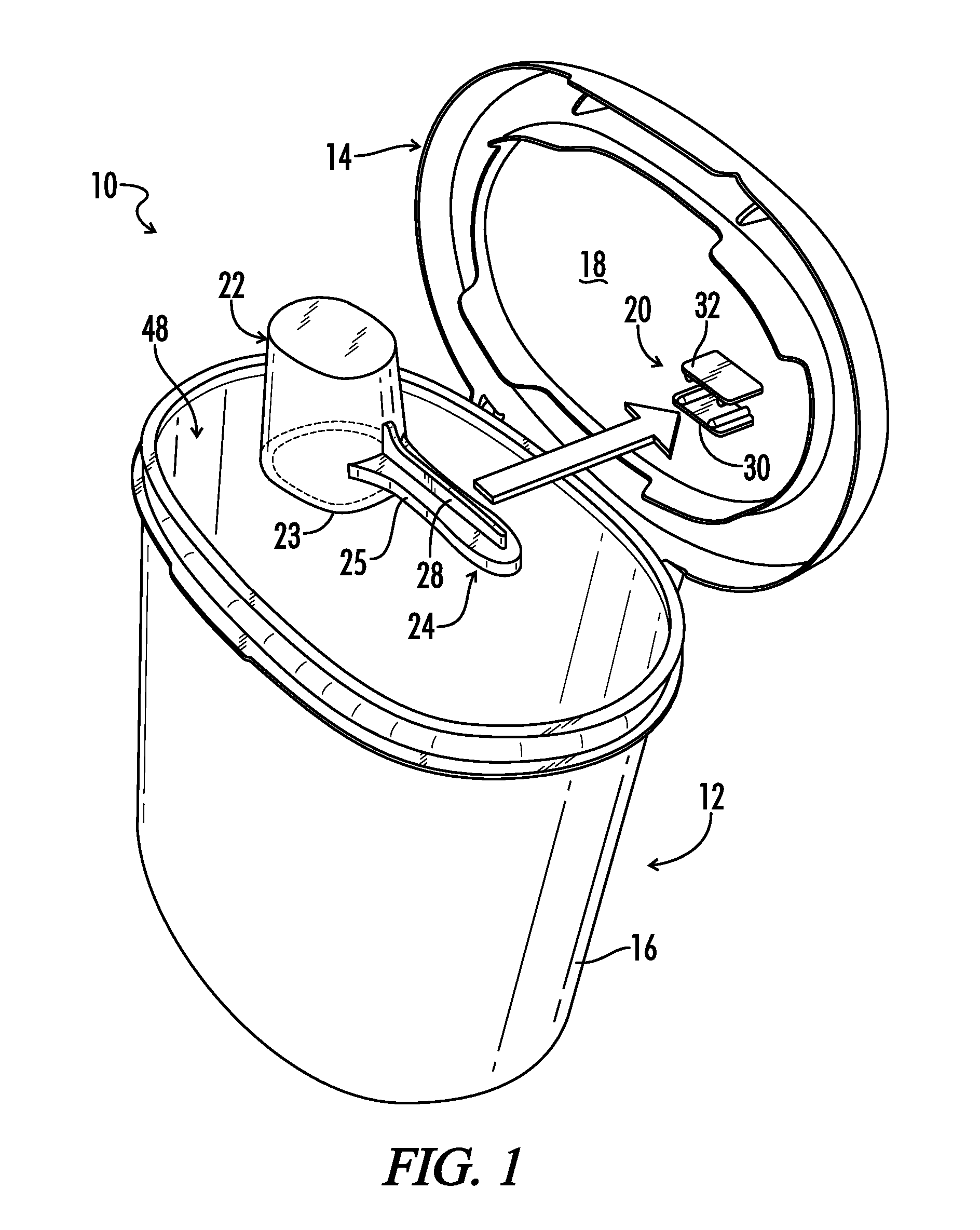 Container and closure