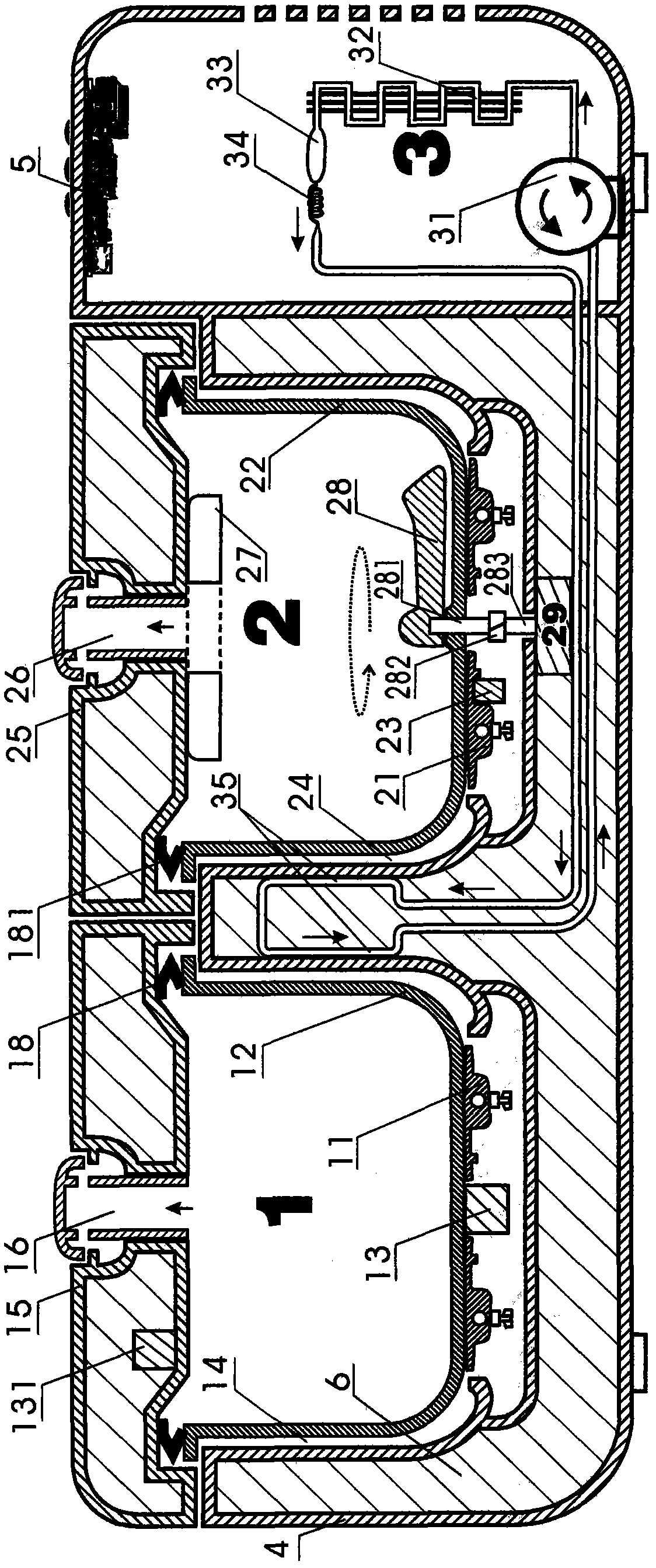 Advance cooking machine