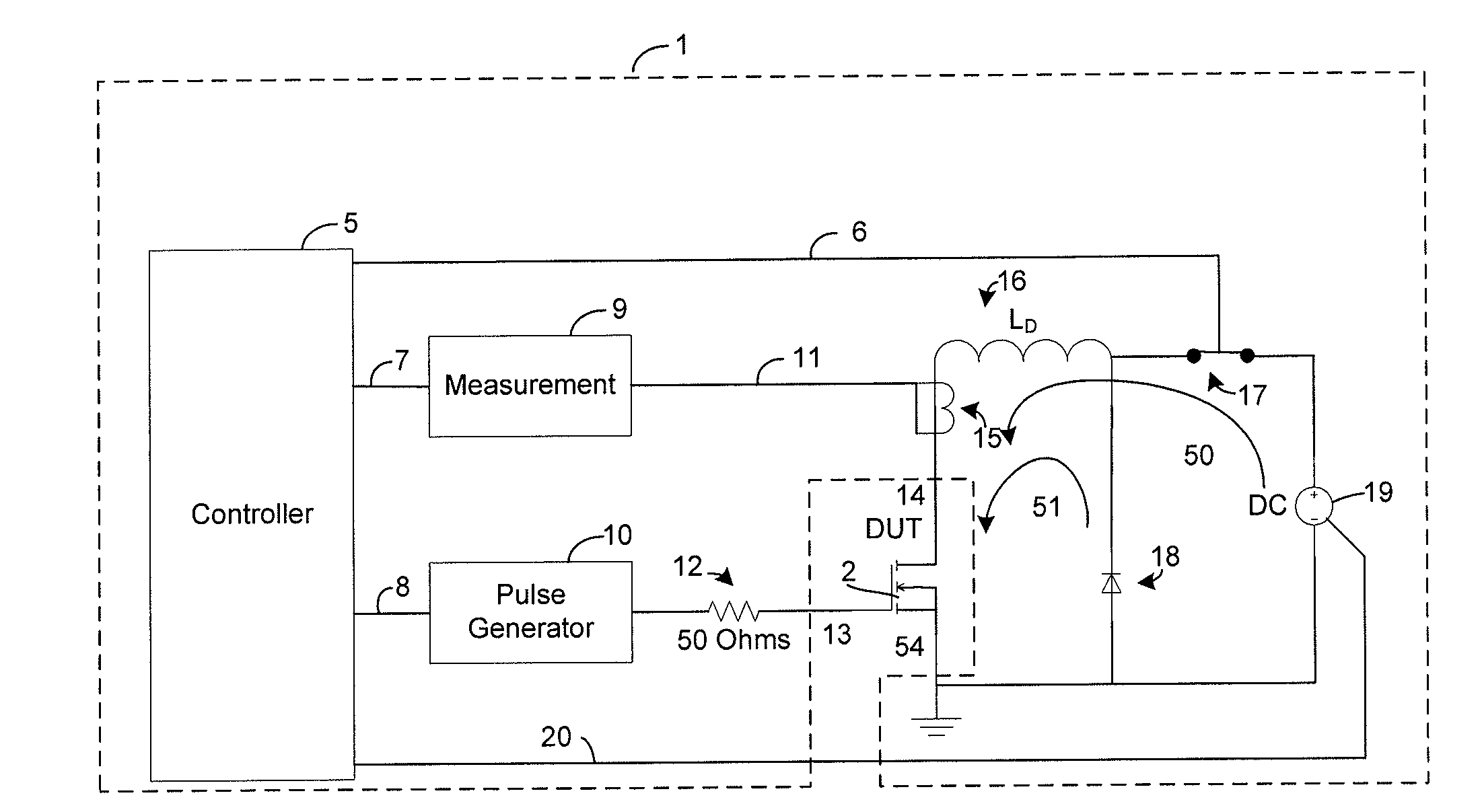 Damage reduction method and apparatus for destructive testing of power semiconductors