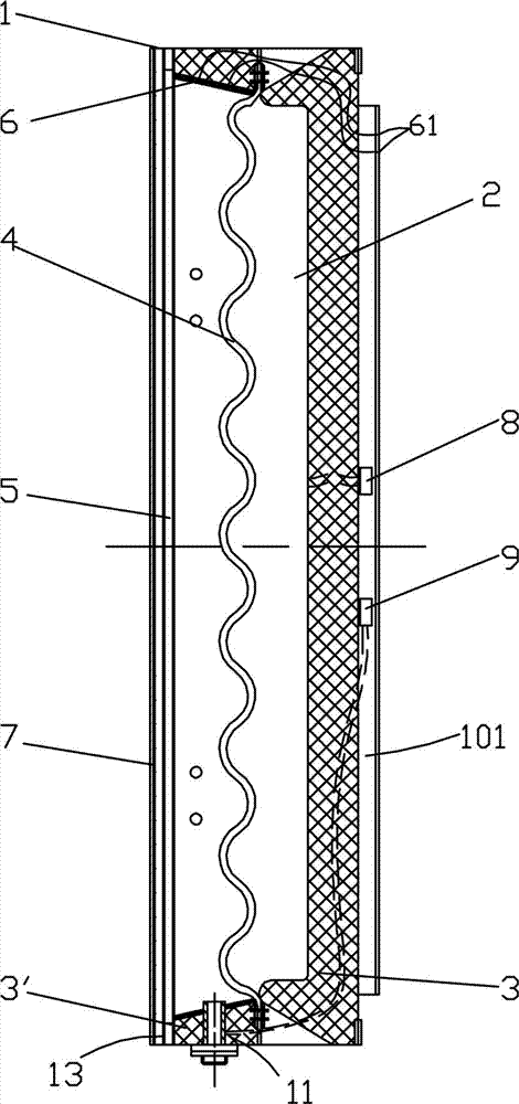 Solar power-generating and warming drying water heater