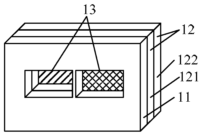 Anti-counterfeiting structure comprising a plurality of color layers and production method thereof